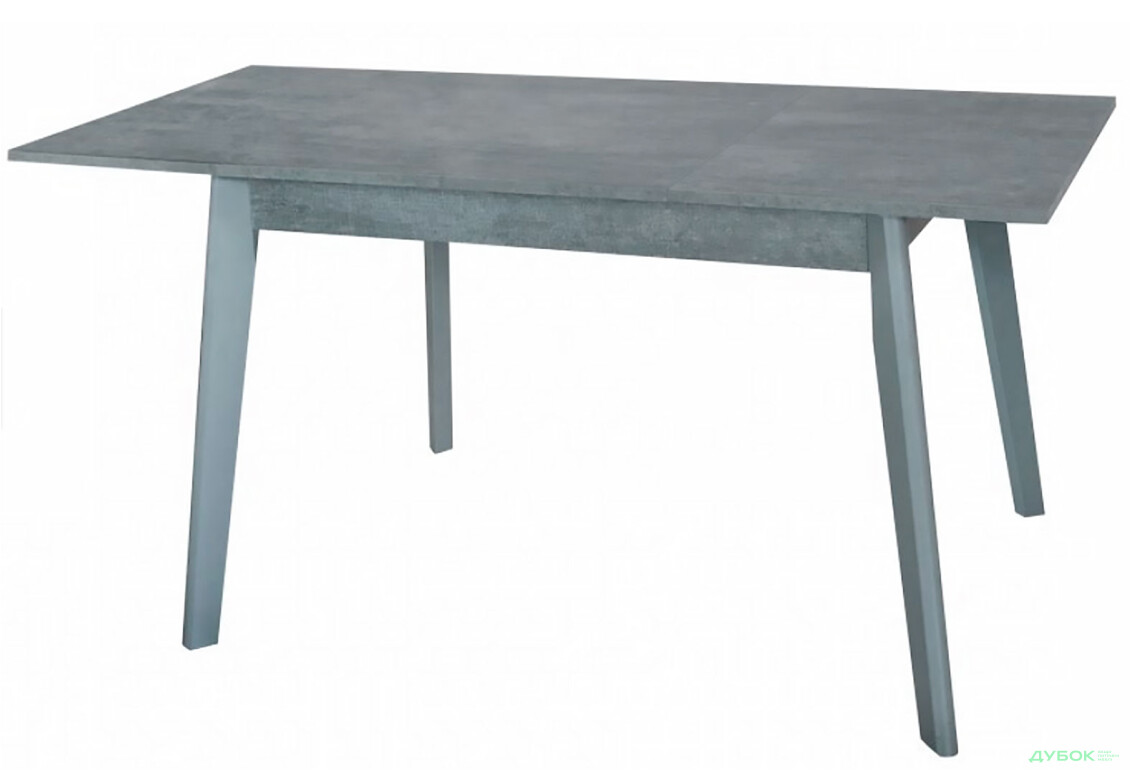 Стіл обідній Модуль Люкс Портленд 2 113x70 см розкладний, сірий - Зображення 5 Зображення 5 - Стіл обідній Модуль Люкс Портленд 2 113x70 см розкладний, сірий