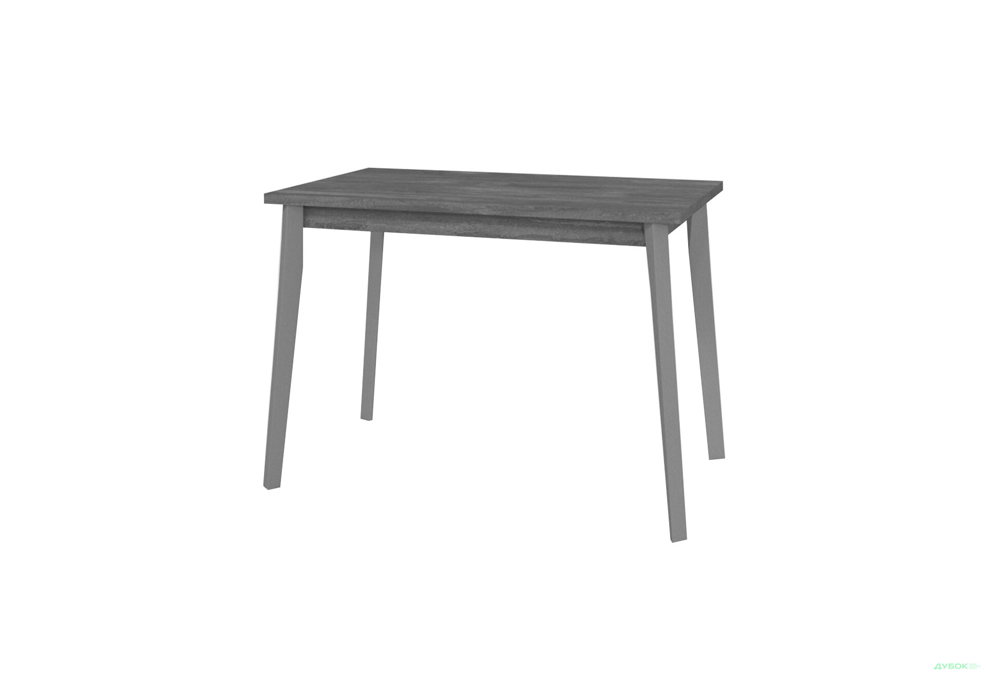 Стіл обідній Модуль Люкс Портленд 2 113x70 см розкладний, сірий - Зображення 1 Зображення 1 - Стіл обідній Модуль Люкс Портленд 2 113x70 см розкладний, сірий