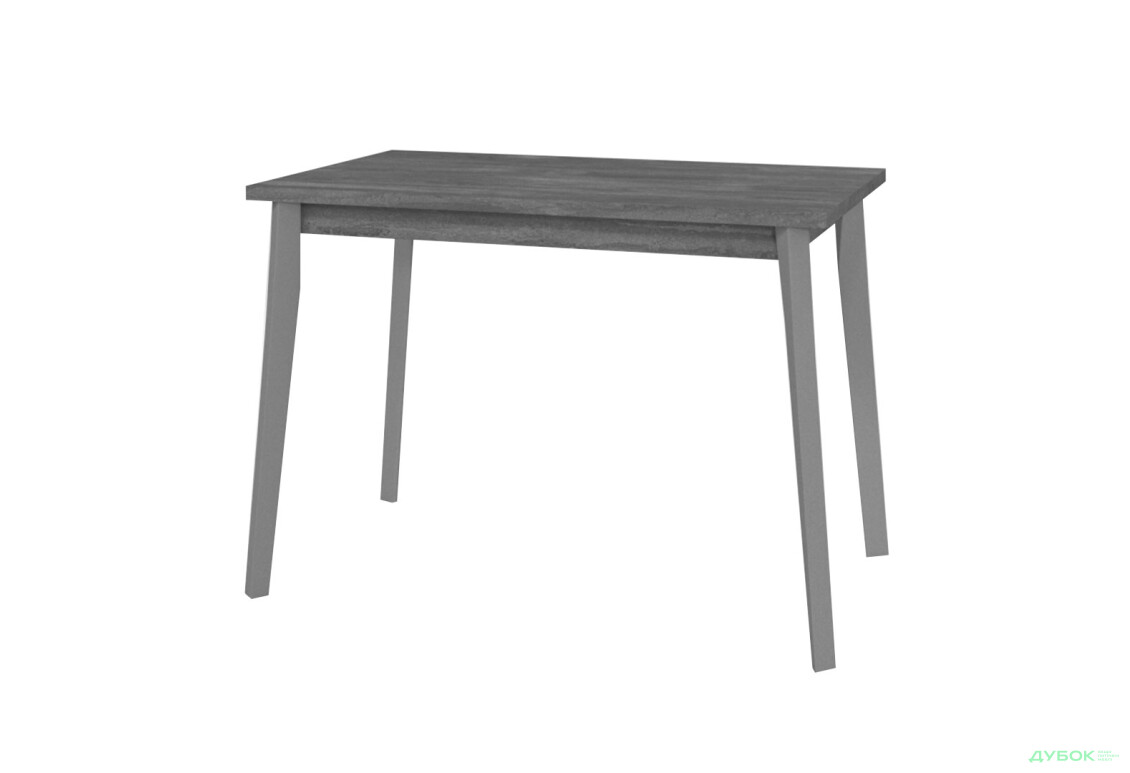 Стіл обідній Модуль Люкс Портленд 2 113x70 см розкладний, сірий - Зображення 1 Зображення 1 - Стіл обідній Модуль Люкс Портленд 2 113x70 см розкладний, сірий