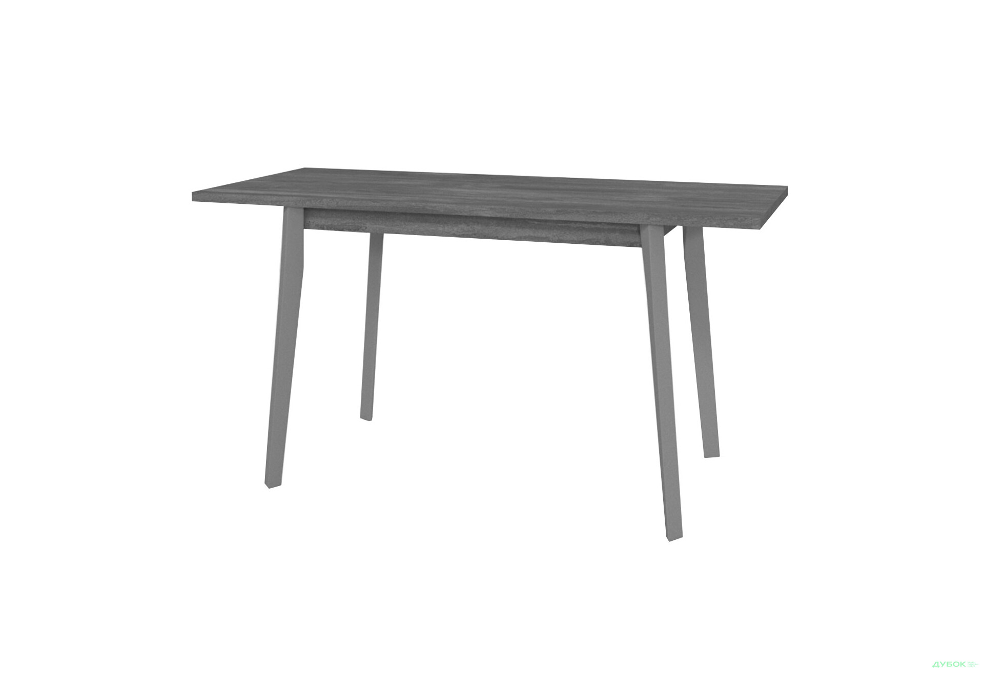 Стіл обідній Модуль Люкс Портленд 2 113x70 см розкладний, сірий - Зображення 2 Зображення 2 - Стіл обідній Модуль Люкс Портленд 2 113x70 см розкладний, сірий