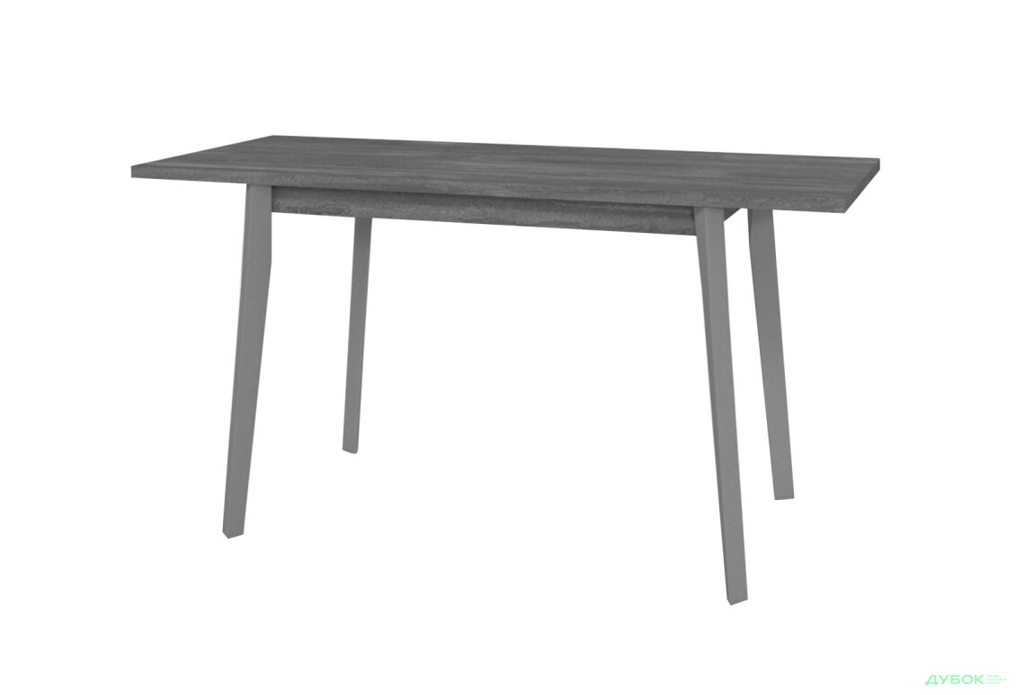 Стіл обідній Модуль Люкс Портленд 2 113x70 см розкладний, сірий - Зображення 2 Зображення 2 - Стіл обідній Модуль Люкс Портленд 2 113x70 см розкладний, сірий