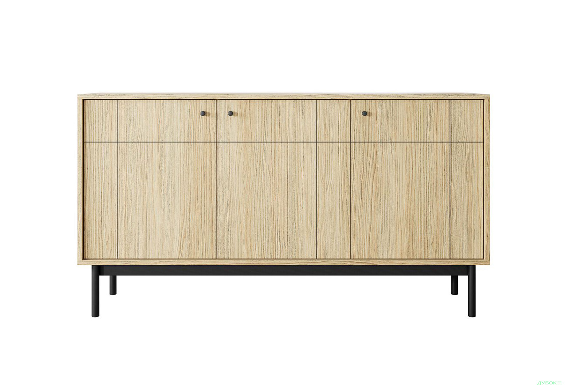Комод Perfect Home Джапанді / Japandi K154 153 см, дуб лінеа - Зображення 3 Зображення 3 - Комод Perfect Home Джапанді / Japandi K154 153 см, дуб лінеа