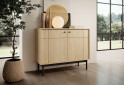 Комод Perfect Home Джапанді / Japandi K104 103 см, дуб лінеа - Зображення 4 Зображення 4 - Комод Perfect Home Джапанді / Japandi K104 103 см, дуб лінеа