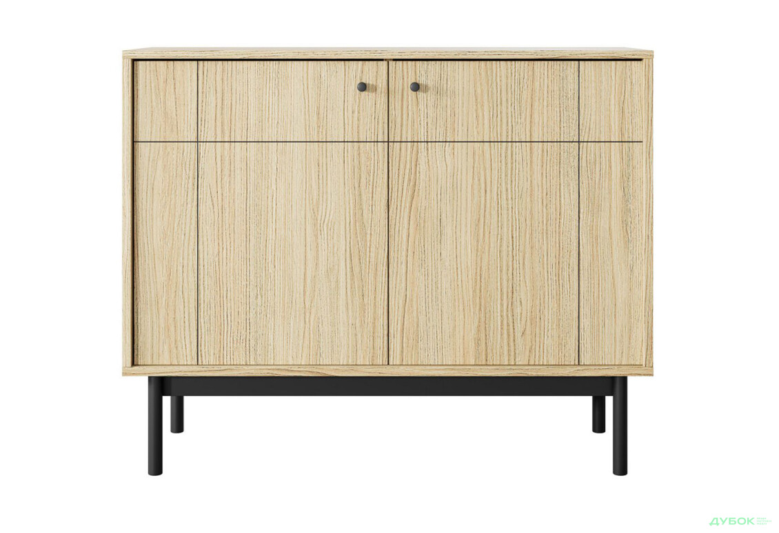 Комод Perfect Home Джапанді / Japandi K104 103 см, дуб лінеа - Зображення 3 Зображення 3 - Комод Perfect Home Джапанді / Japandi K104 103 см, дуб лінеа