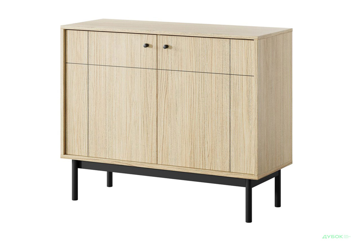 Комод Perfect Home Джапанді / Japandi K104 103 см, дуб лінеа - Зображення 1 Зображення 1 - Комод Perfect Home Джапанді / Japandi K104 103 см, дуб лінеа