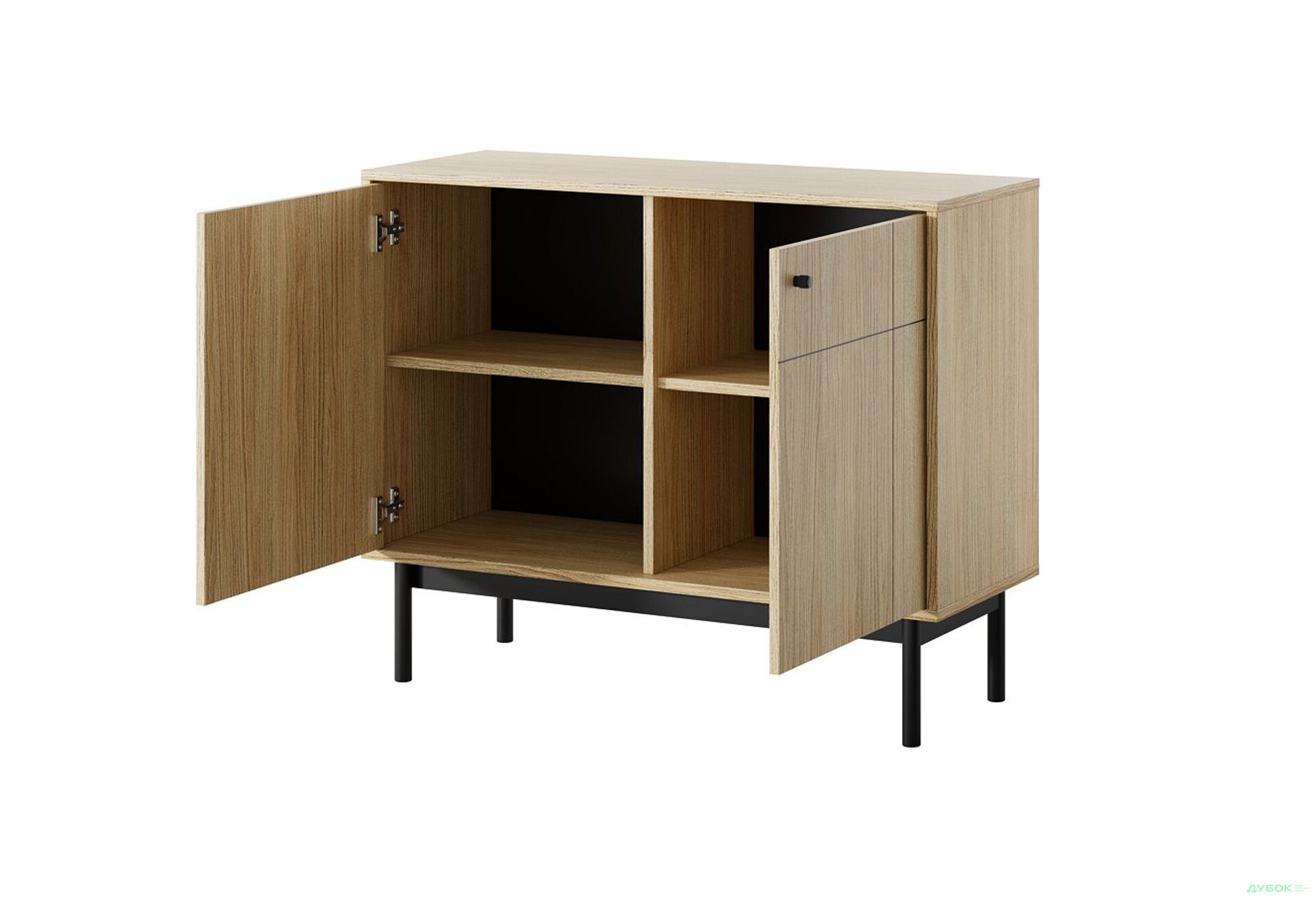 Комод Perfect Home Джапанді / Japandi K104 103 см, дуб лінеа - Зображення 2 Зображення 2 - Комод Perfect Home Джапанді / Japandi K104 103 см, дуб лінеа