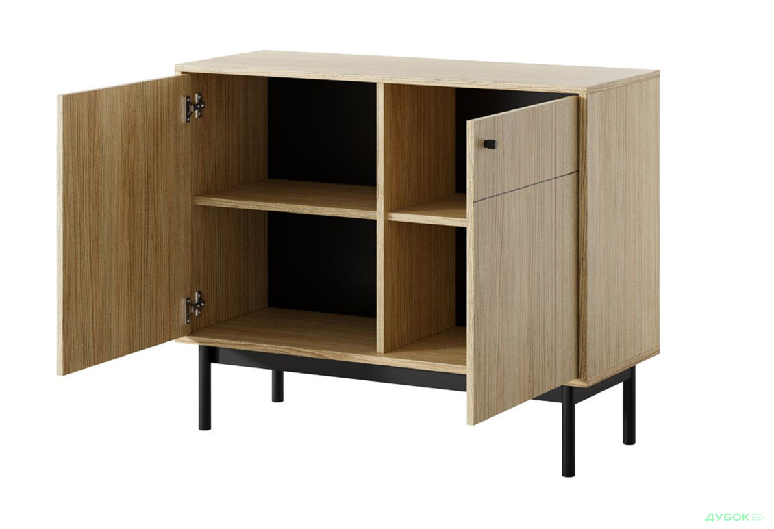 Комод Perfect Home Джапанді / Japandi K104 103 см, дуб лінеа - Зображення 2 Зображення 2 - Комод Perfect Home Джапанді / Japandi K104 103 см, дуб лінеа