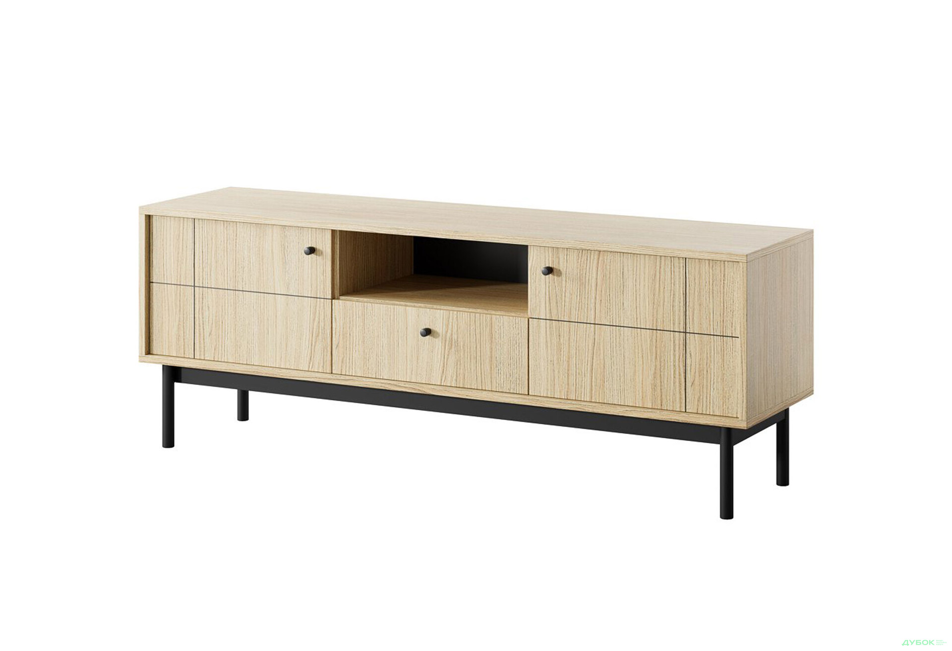 Тумба під ТВ Perfect Home Джапанді / Japandi RTV154 153 см, дуб лінеа - Зображення 1 Зображення 1 - Тумба під ТВ Perfect Home Джапанді / Japandi RTV154 153 см, дуб лінеа