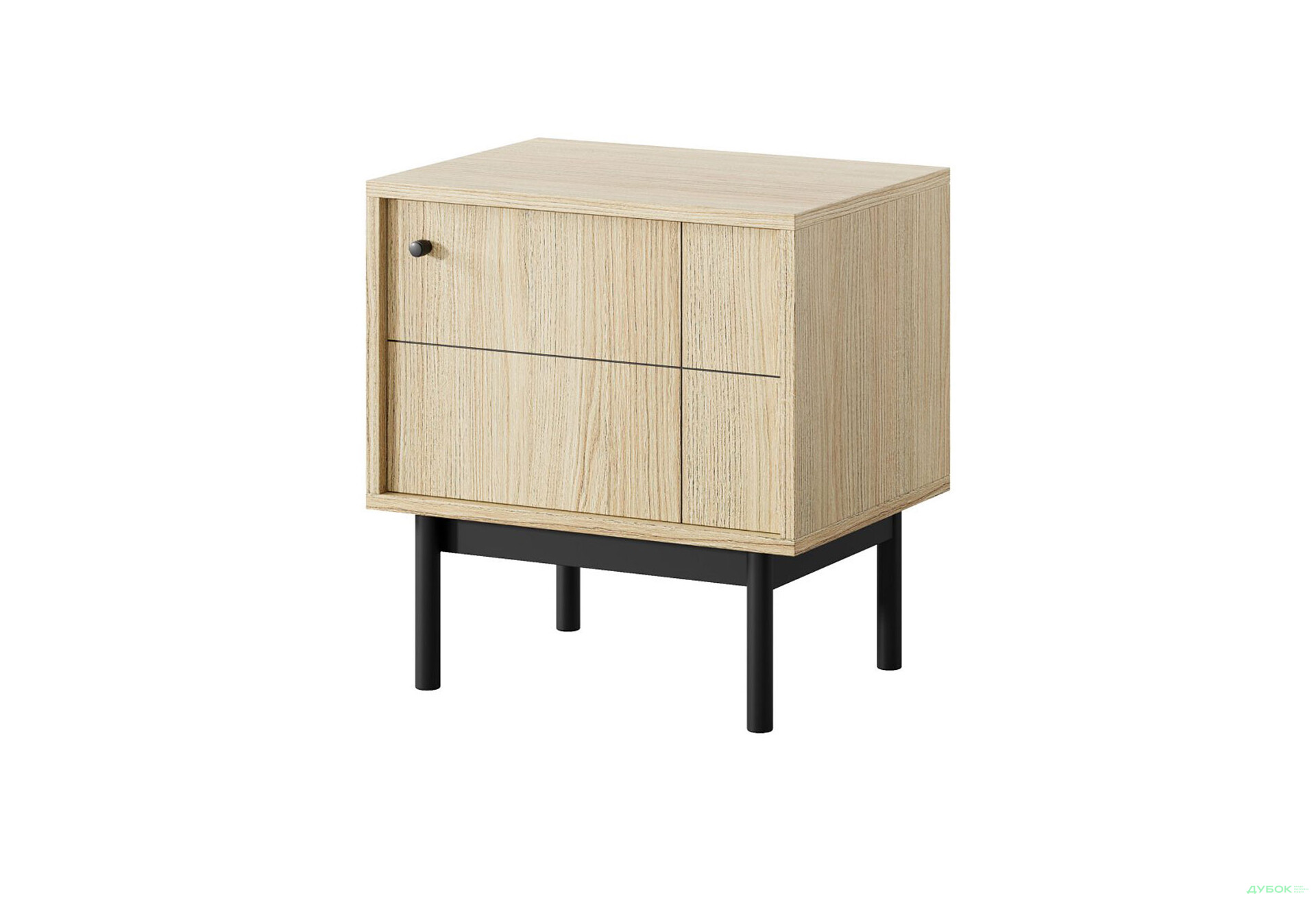 Тумба приліжкова Perfect Home Джапанді / Japandi S54 54 см, дуб лінеа - Зображення 1 Зображення 1 - Тумба приліжкова Perfect Home Джапанді / Japandi S54 54 см, дуб лінеа