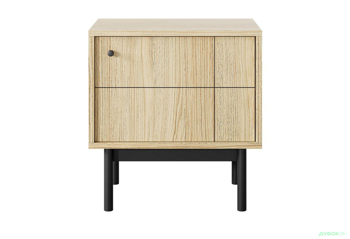 Тумба приліжкова Perfect Home Джапанді / Japandi S54 54 см, дуб лінеа - Зображення 3 Зображення 3 - Тумба приліжкова Perfect Home Джапанді / Japandi S54 54 см, дуб лінеа
