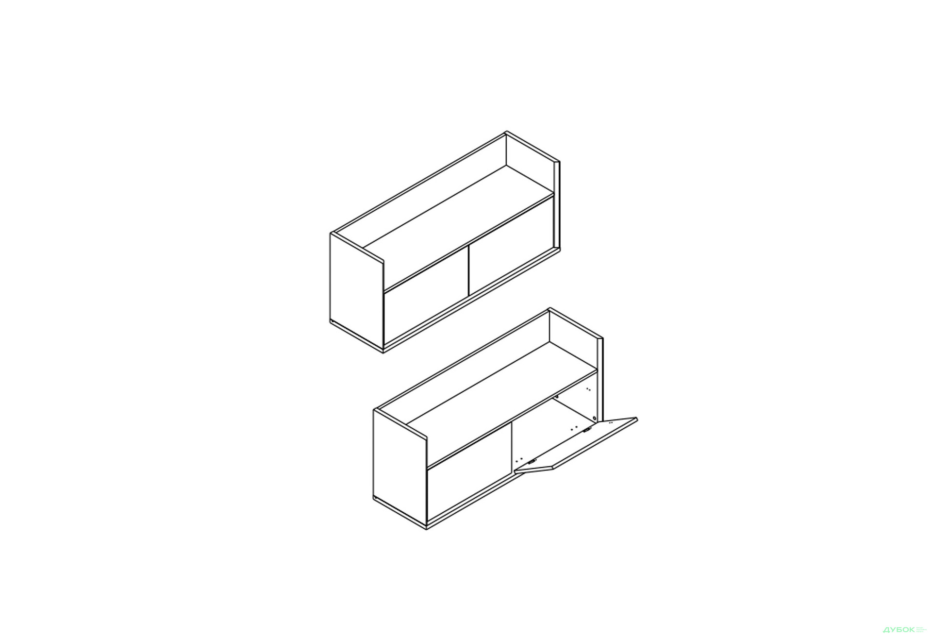 Тумба для обуви Дели КОМ2К, дуб артизан Gerbor холдинг - Изображение 4 Изображение 4 - Тумба для обуви Дели КОМ2К, дуб артизан Gerbor холдинг
