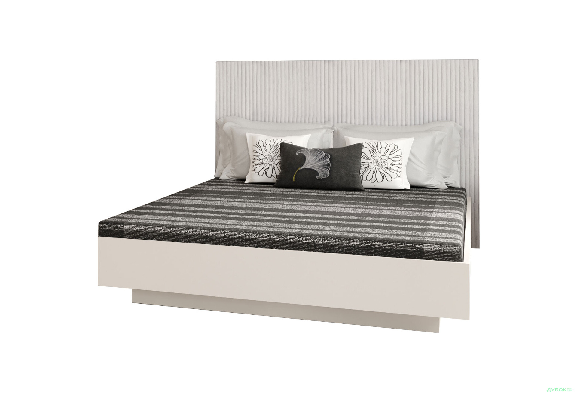 Ліжко Гербор Монако (без вкладу) з підйомним механізмом 160х200 см, кашемір - Зображення 1 Зображення 1 - Ліжко Гербор Монако (без вкладу) з підйомним механізмом 160х200 см, кашемір