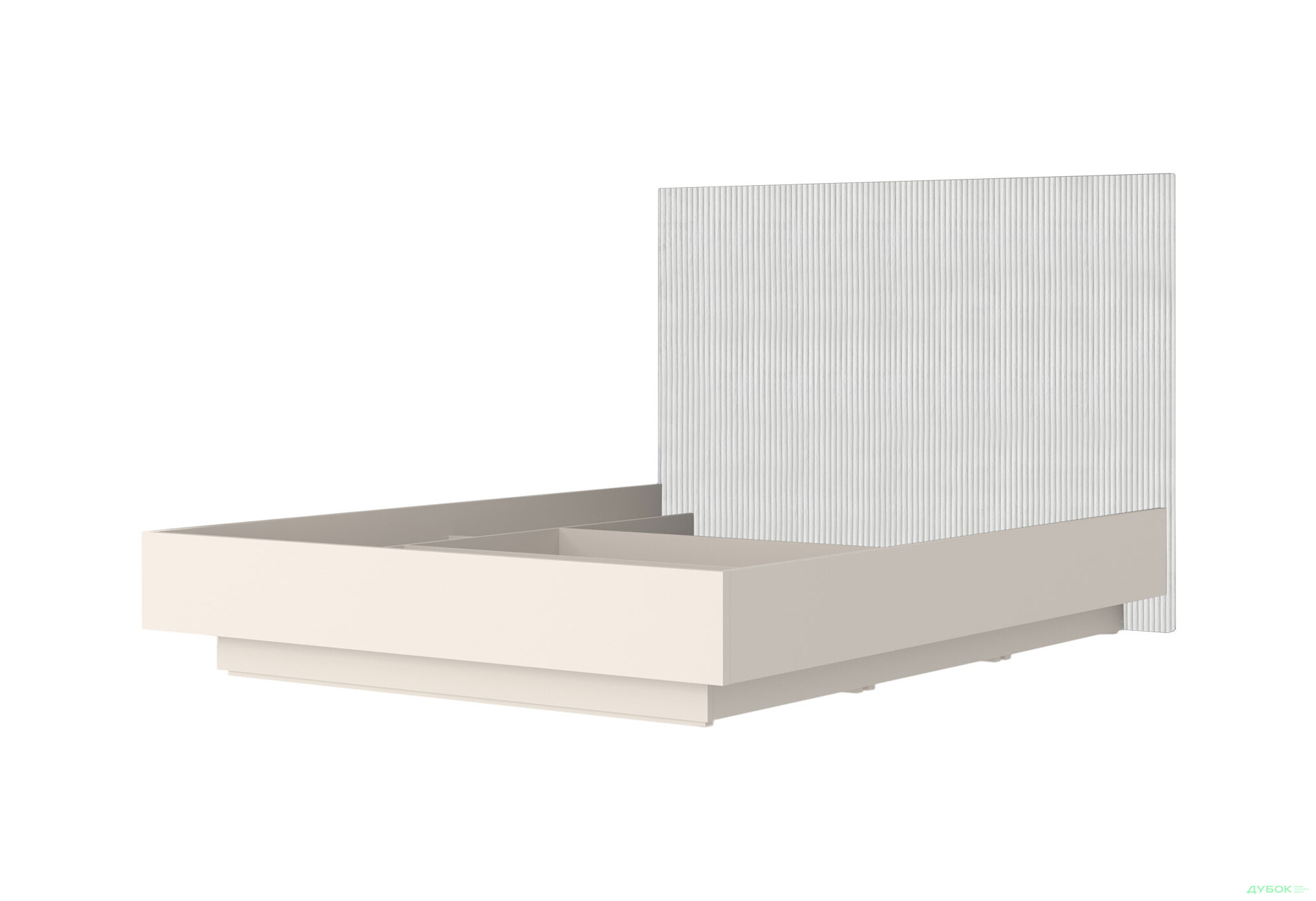 Спальня Гербор Монако з шафою 3-дверною та ліжком 160х200 см, кашемір - Зображення 3 Зображення 3 - Спальня Гербор Монако з шафою 3-дверною та ліжком 160х200 см, кашемір