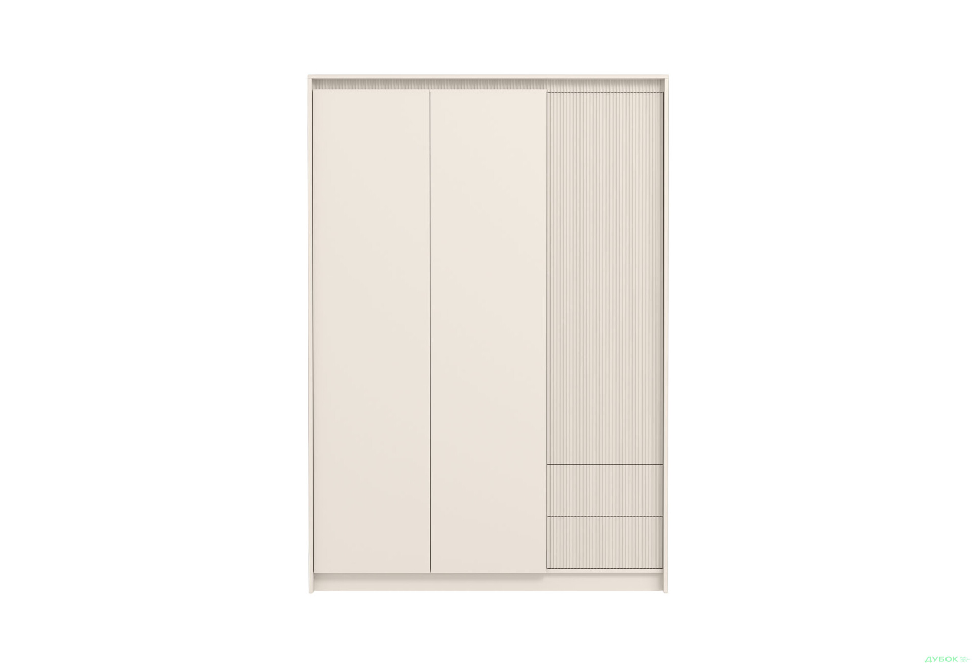 Спальня Гербор Монако з шафою 3-дверною та ліжком 160х200 см, кашемір - Зображення 5 Зображення 5 - Спальня Гербор Монако з шафою 3-дверною та ліжком 160х200 см, кашемір