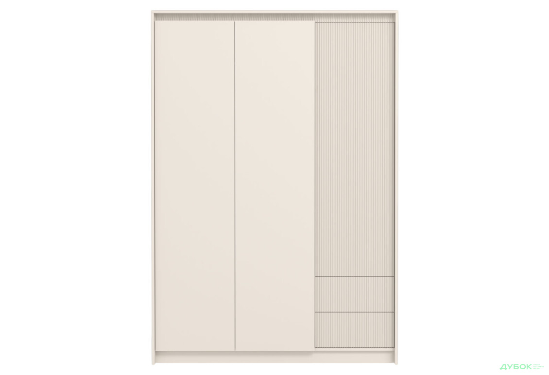 Спальня Гербор Монако з шафою 3-дверною та ліжком 160х200 см, кашемір - Зображення 5 Зображення 5 - Спальня Гербор Монако з шафою 3-дверною та ліжком 160х200 см, кашемір