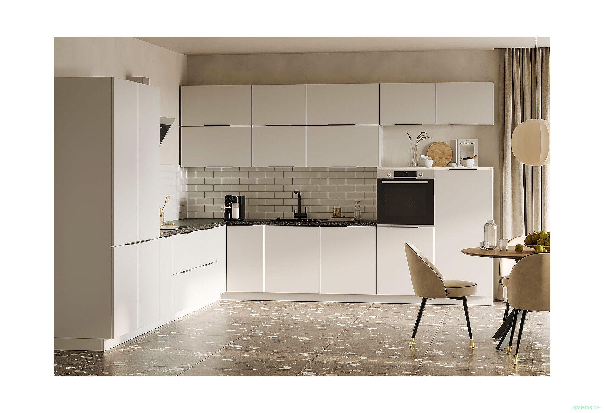 Кухня кутова Мері / Mary 3.4х3.6 MiroMark - Зображення 1 Зображення 1 - Кухня кутова Мері / Mary 3.4х3.6 MiroMark