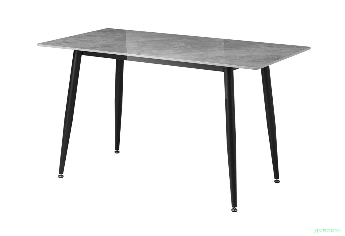 Стіл обідній Larson / Ларсон темно-сірий Kredens furniture