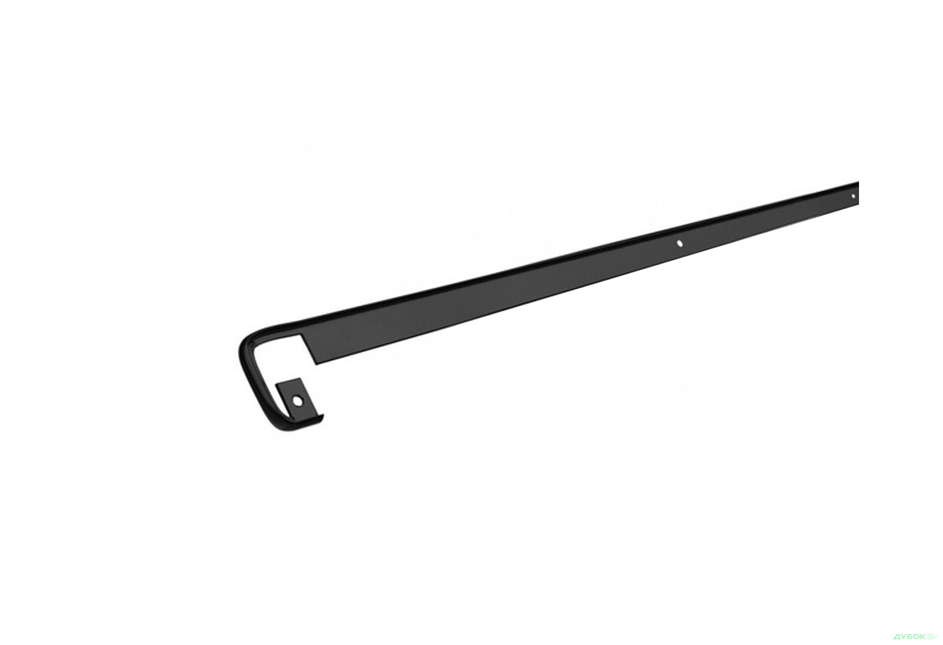 Стик прямий уздовж R-6 чорний Заглушки / стики на стільницю 38мм ФР - Зображення 1 Зображення 1 - Стик прямий уздовж R-6 чорний Заглушки / стики на стільницю 38мм ФР