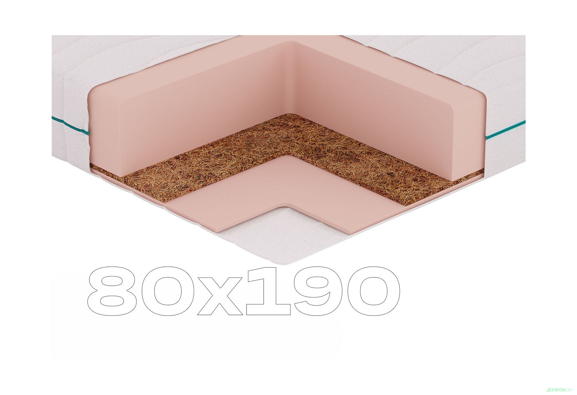 Матрац VitalCo / ВайталКо 80х190 Sleep Zone - Зображення 1 Зображення 1 - Матрац VitalCo / ВайталКо 80х190 Sleep Zone