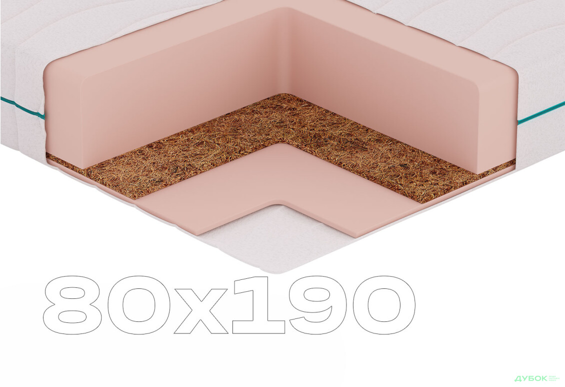 Матрац VitalCo / ВайталКо 80х190 Sleep Zone - Зображення 1 Зображення 1 - Матрац VitalCo / ВайталКо 80х190 Sleep Zone