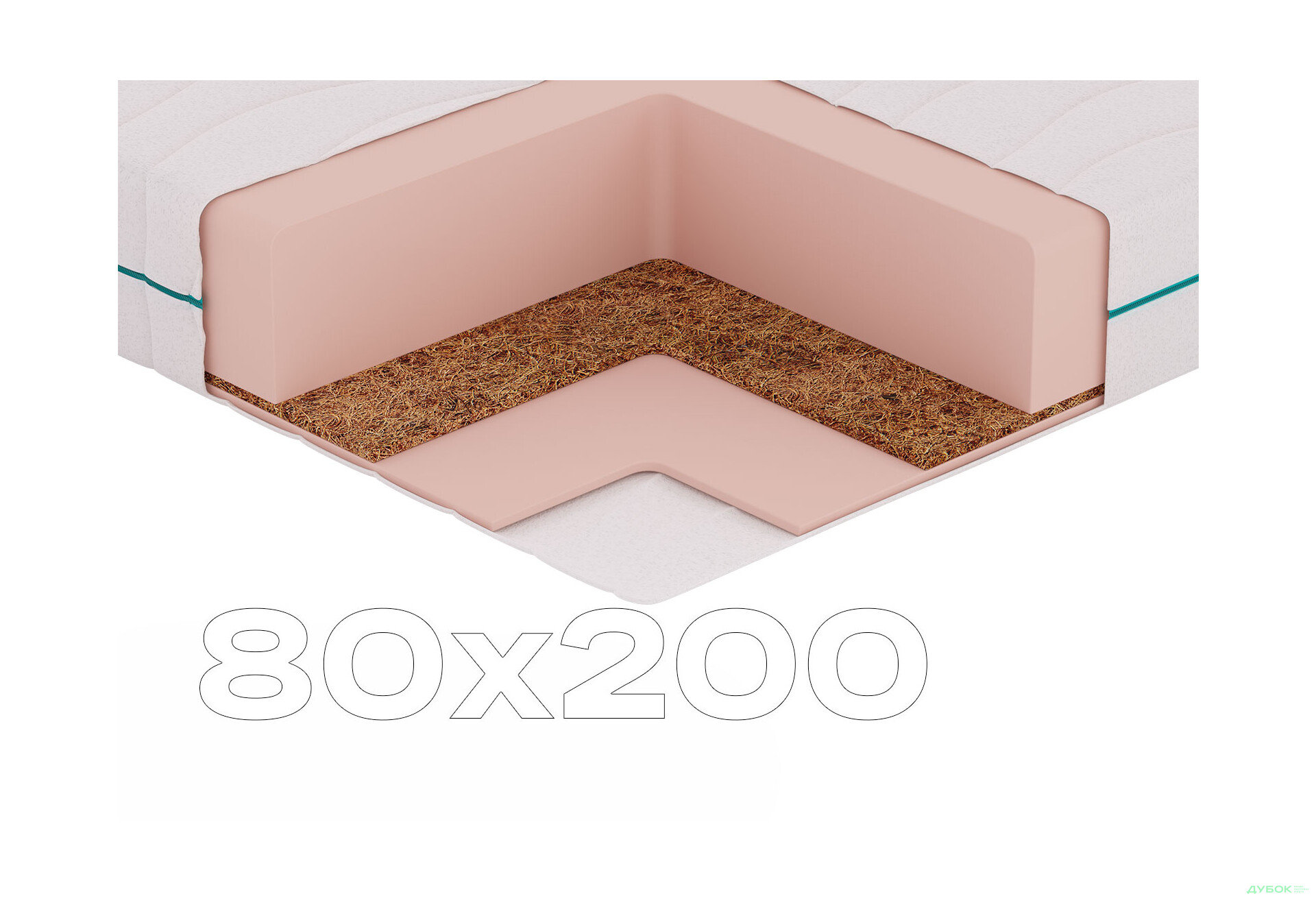 Матрац VitalCo / ВайталКо 80х200 Sleep Zone - Зображення 1 Зображення 1 - Матрац VitalCo / ВайталКо 80х200 Sleep Zone