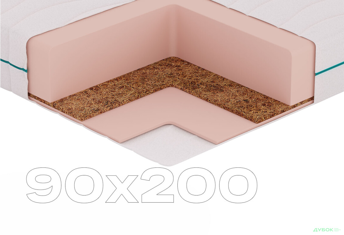 Матрац VitalCo / ВайталКо 90х200 Sleep Zone - Зображення 1 Зображення 1 - Матрац VitalCo / ВайталКо 90х200 Sleep Zone