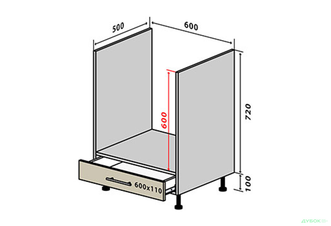 Н12 Тумба для духовки 1Ш New Соната Люкс / Sonata Luxe VIP-master - Зображення 1 Зображення 1 - Н12 Тумба для духовки 1Ш New Соната Люкс / Sonata Luxe VIP-master