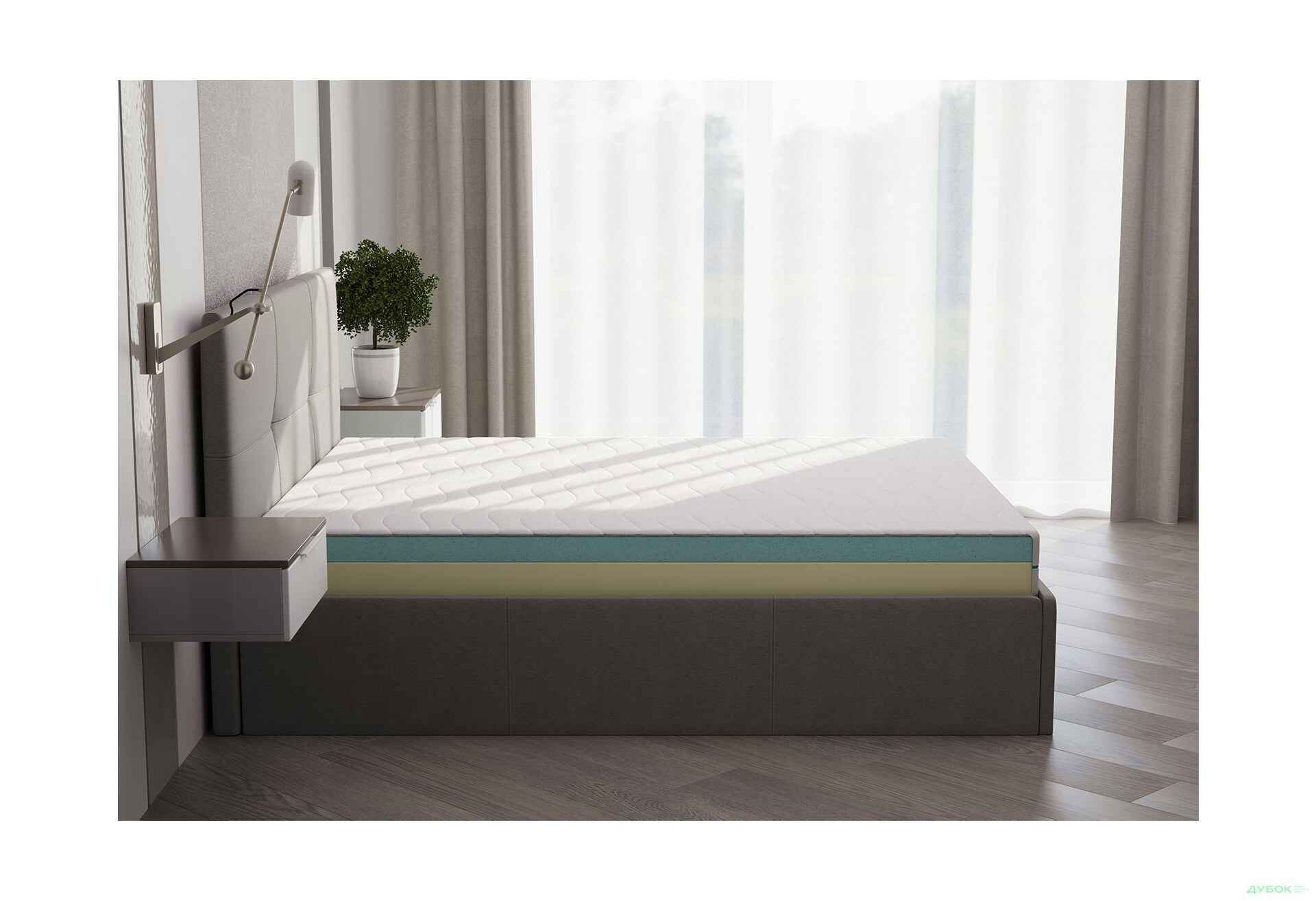 Матрац MemoBreeze / Мемобріз 140х190 Sleep Zone - Зображення 4 Зображення 4 - Матрац MemoBreeze / Мемобріз 140х190 Sleep Zone