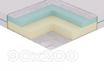 Матрац MemoBreeze / Мемобріз 90х200 Sleep Zone