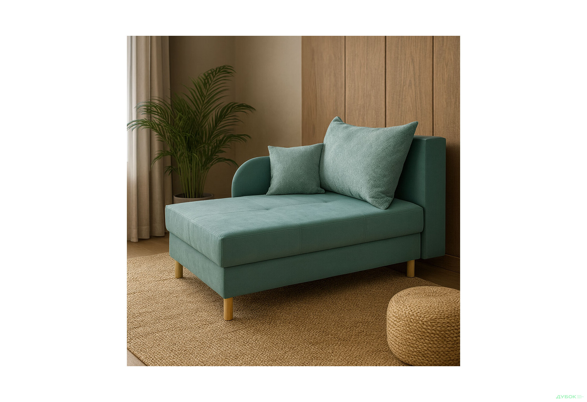 Зображення 2 - М'який куточок Elegant Бенефіт 92 135x85 см м'ятний