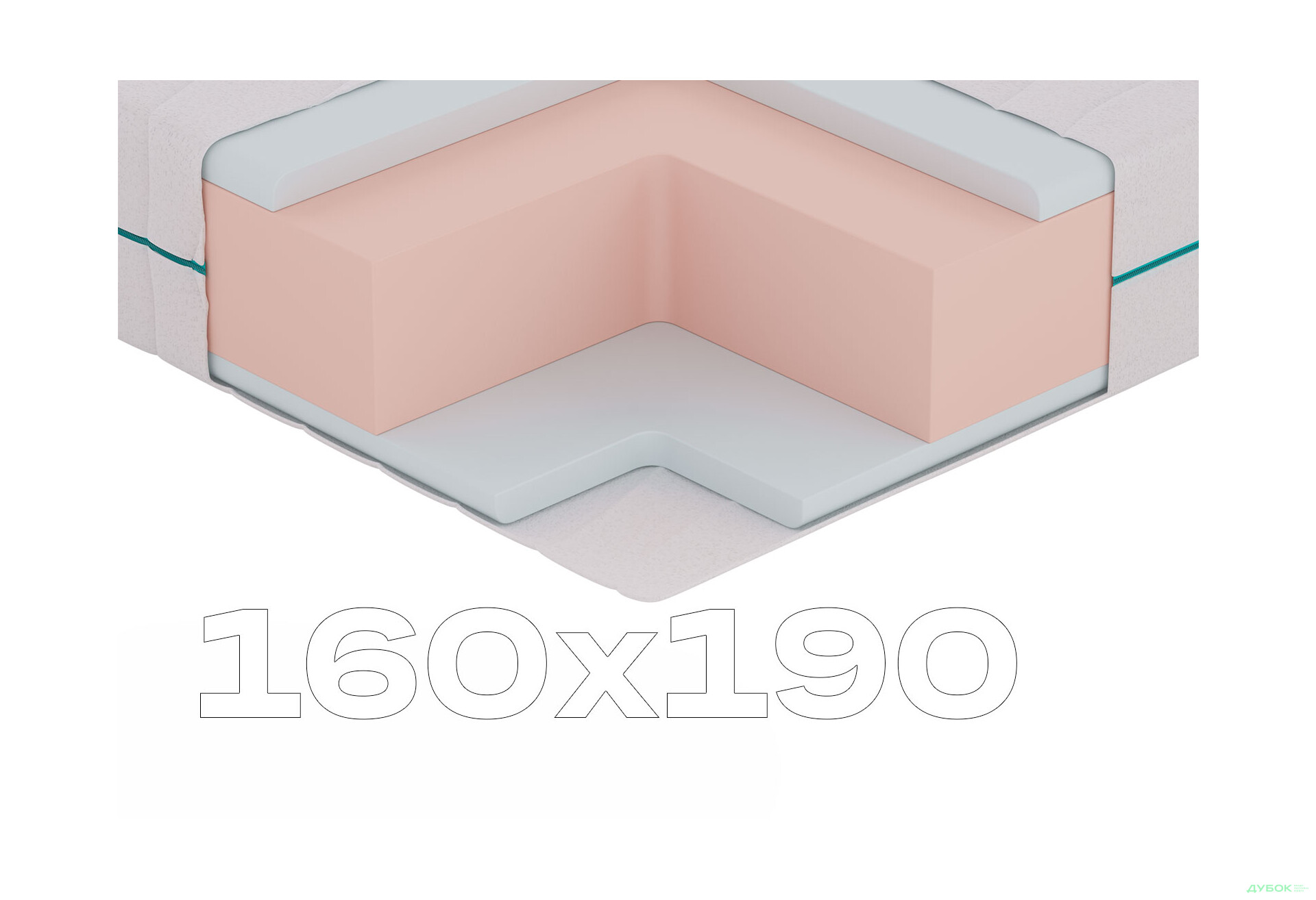 Матрац NanoDream / Нанодрім 160х190 Sleep Zone - Зображення 1 Зображення 1 - Матрац NanoDream / Нанодрім 160х190 Sleep Zone