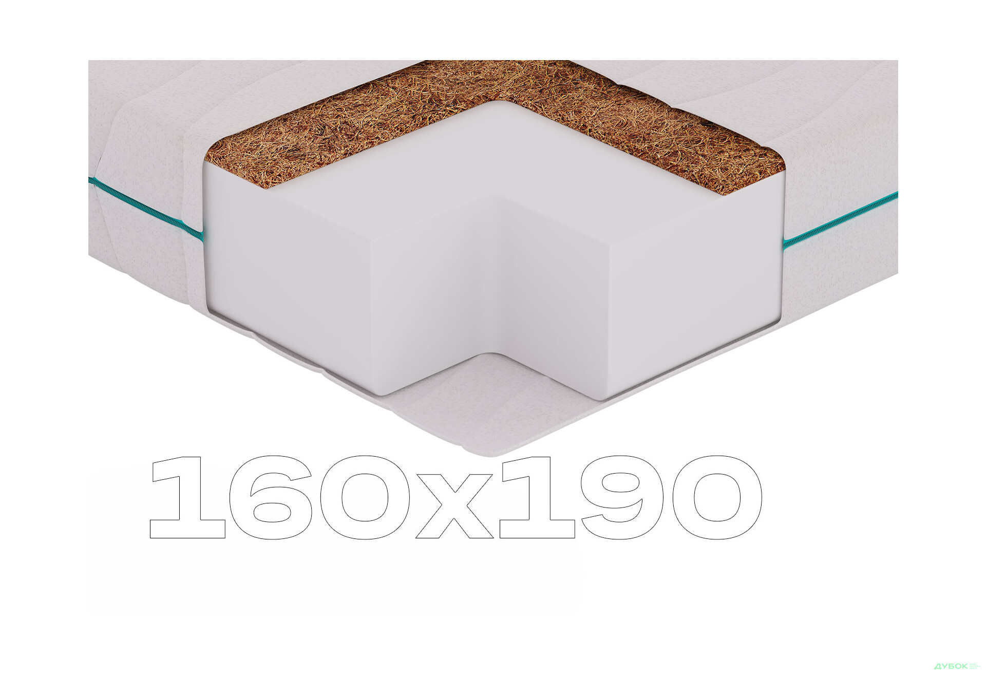 Матрац CloudCo / КлаудКо 160х190 Sleep Zone - Зображення 1 Зображення 1 - Матрац CloudCo / КлаудКо 160х190 Sleep Zone