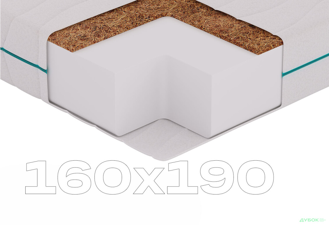 Матрац CloudCo / КлаудКо 160х190 Sleep Zone - Зображення 1 Зображення 1 - Матрац CloudCo / КлаудКо 160х190 Sleep Zone