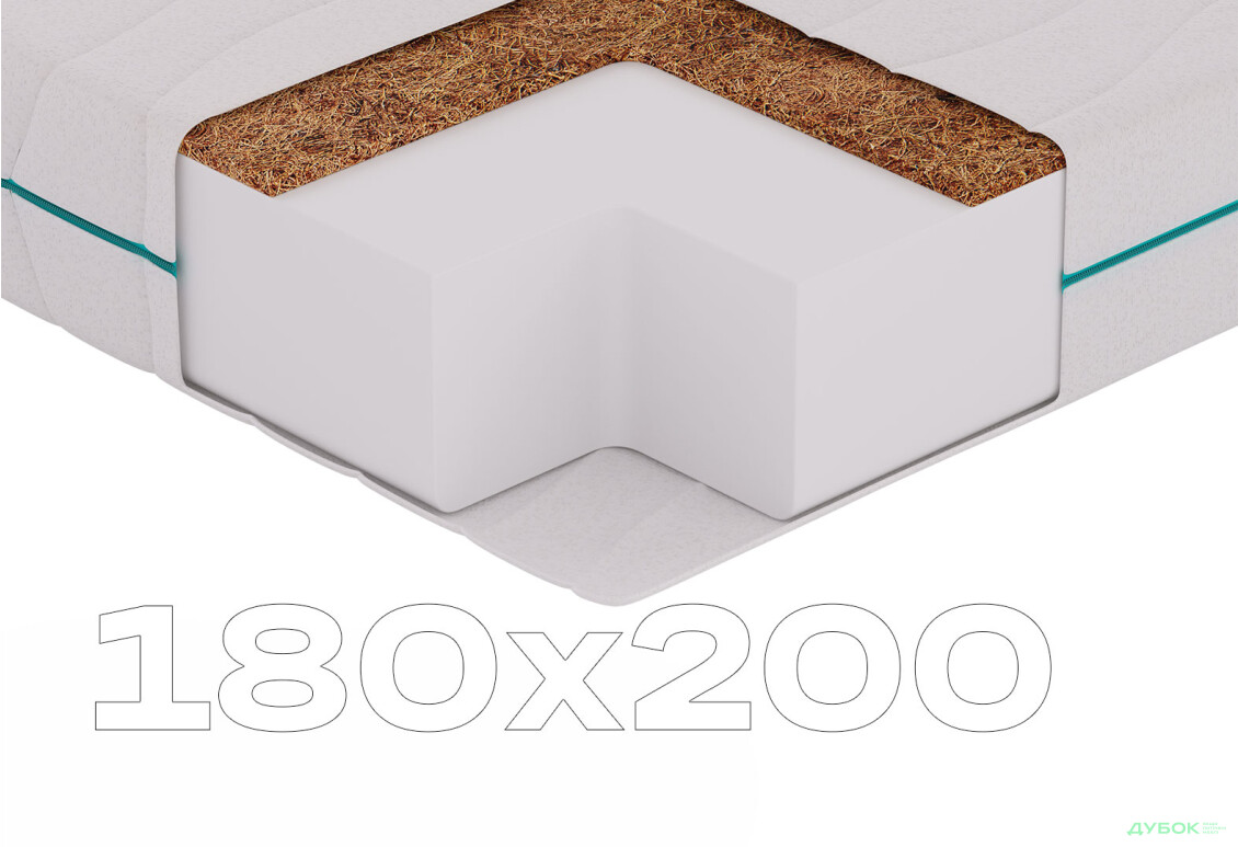 Матрац CloudCo / КлаудКо 180х200 Sleep Zone - Зображення 1 Зображення 1 - Матрац CloudCo / КлаудКо 180х200 Sleep Zone
