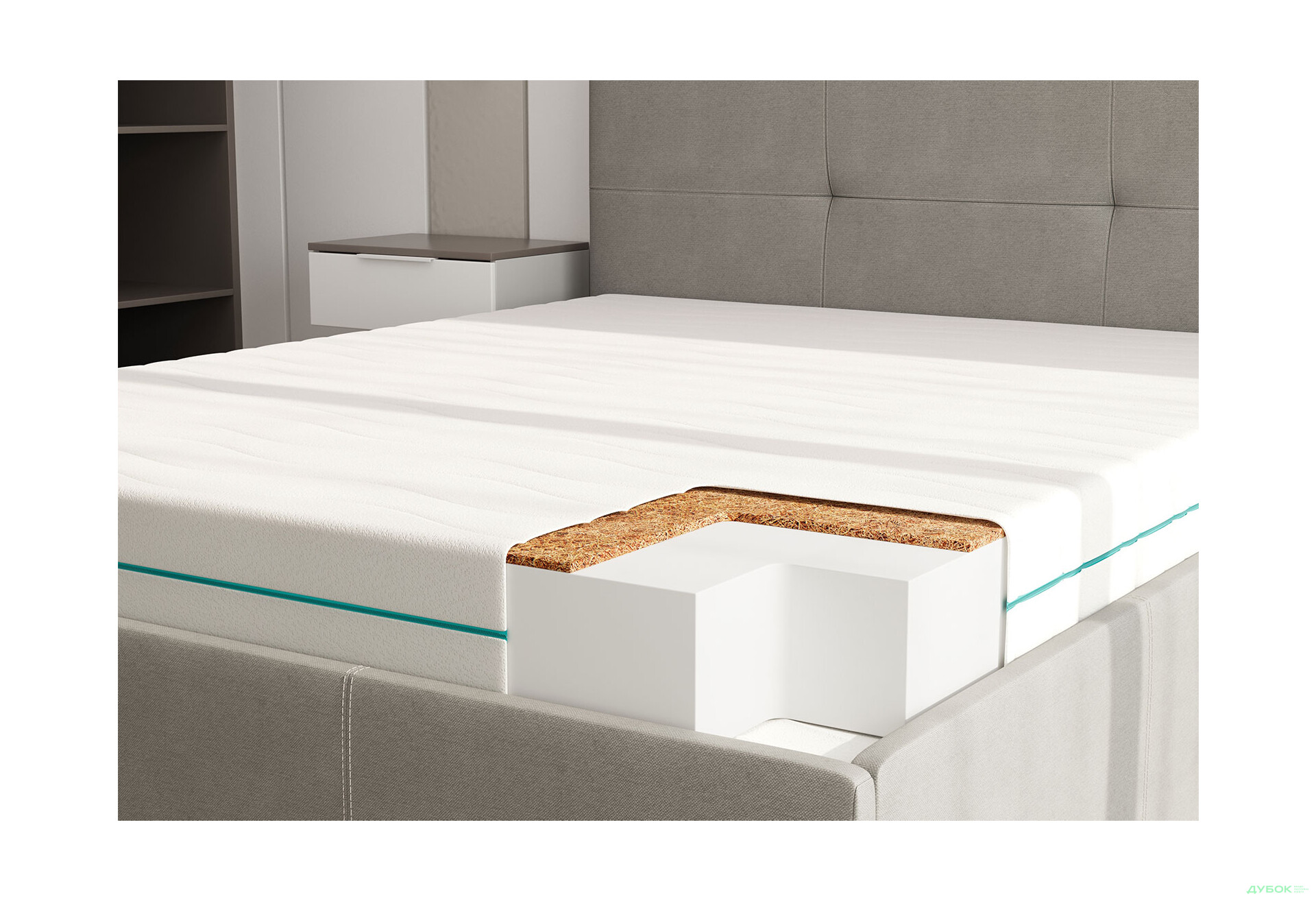 Матрац CloudCo / КлаудКо 120х200 Sleep Zone - Зображення 4 Зображення 4 - Матрац CloudCo / КлаудКо 120х200 Sleep Zone