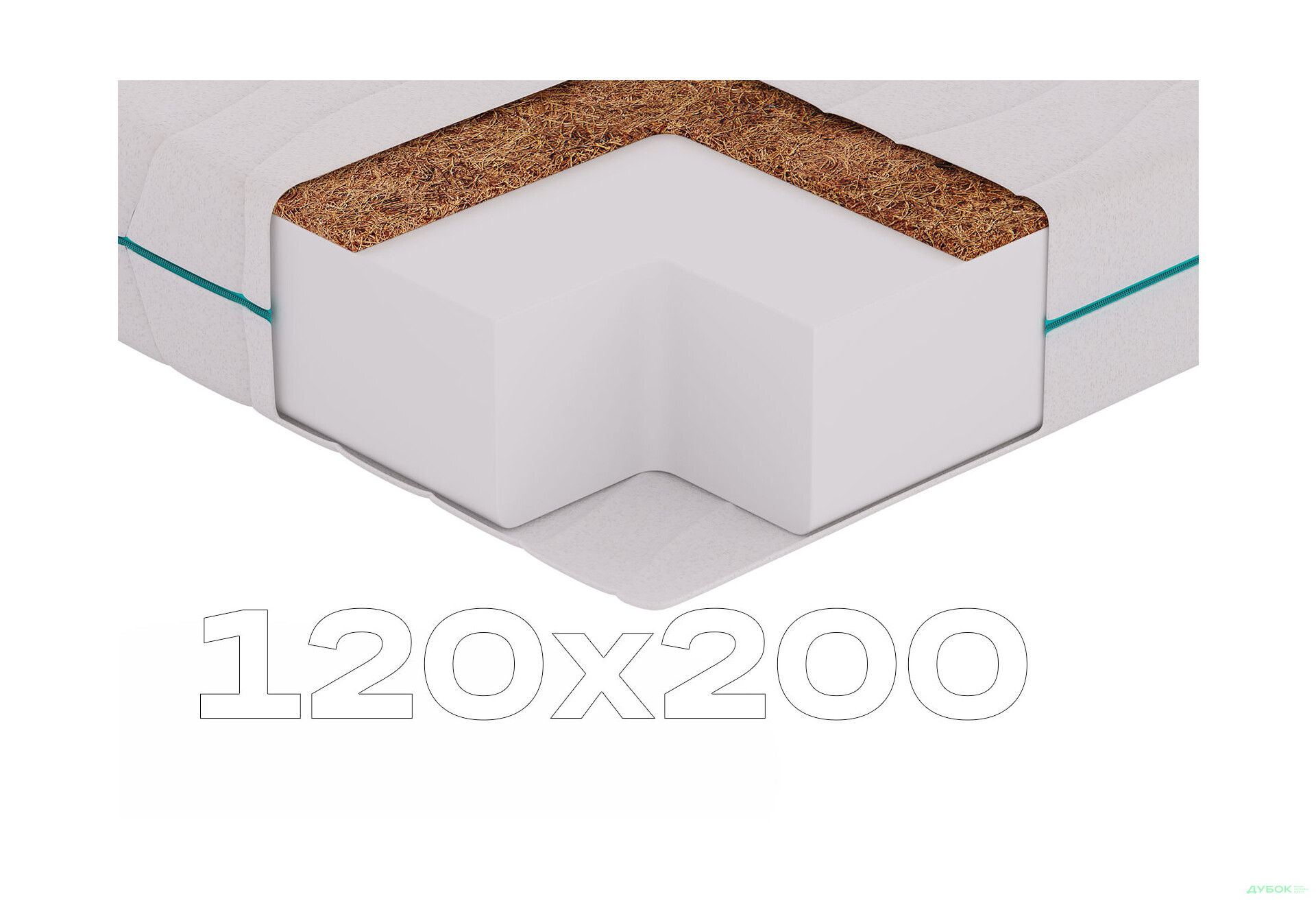 Матрац CloudCo / КлаудКо 120х200 Sleep Zone - Зображення 1 Зображення 1 - Матрац CloudCo / КлаудКо 120х200 Sleep Zone