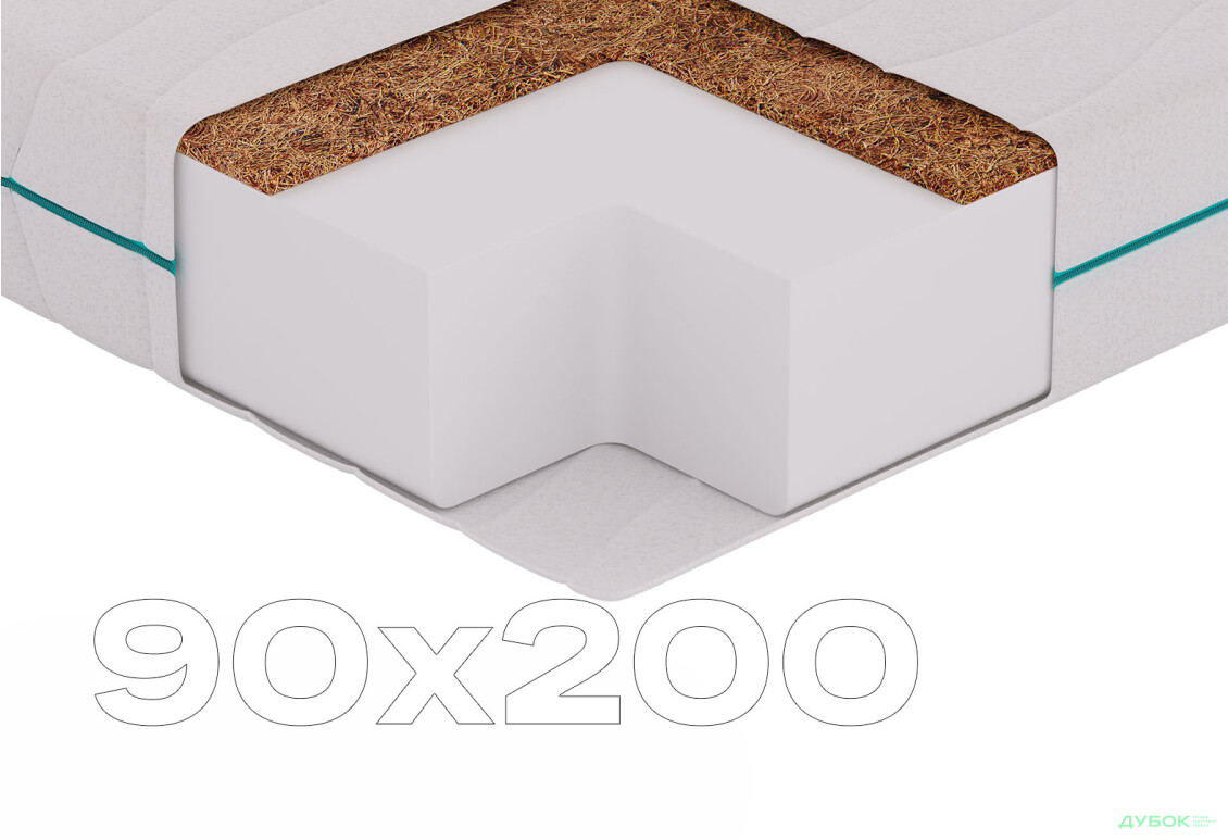 Матрац CloudCo / КлаудКо 90х200 Sleep Zone - Зображення 1 Зображення 1 - Матрац CloudCo / КлаудКо 90х200 Sleep Zone