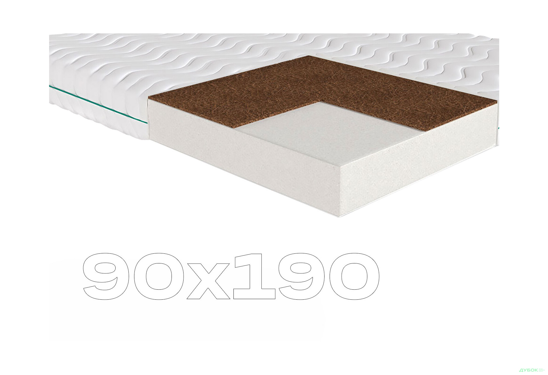 Матрац CloudCo / КлаудКо 90х190 Sleep Zone - Зображення 5 Зображення 5 - Матрац CloudCo / КлаудКо 90х190 Sleep Zone