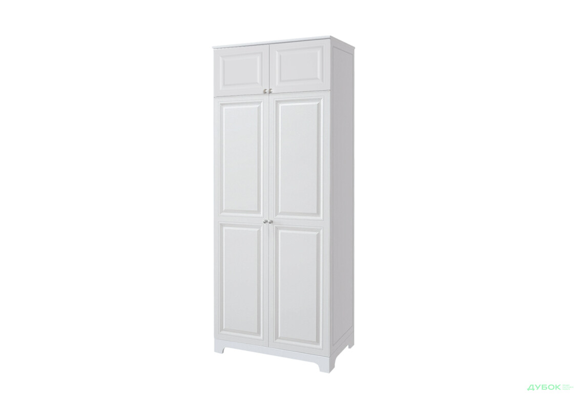 Шафа VIP-master Мадрид 2-дверна з антресоллю V.2 102 см, білий - Зображення 1 Зображення 1 - Шафа VIP-master Мадрид 2-дверна з антресоллю V.2 102 см, білий
