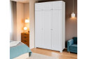 Шафа VIP-master Мадрид 3-дверна з антресоллю V.1 152 см, білий - Зображення 2 Зображення 2 - Шафа VIP-master Мадрид 3-дверна з антресоллю V.1 152 см, білий