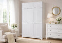 Зображення 2 - Шафа VIP-master Мадрид 3-дверна з антресоллю V.2 152 см, білий