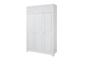 Шкаф Вип-Мастер Мадрид 3-дверный с антресолью V.2 152 см, белый - Изображение 1 Изображение 1 - Шкаф Вип-Мастер Мадрид 3-дверный с антресолью V.2 152 см, белый