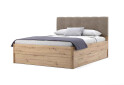 Ліжко-подіум MiroMark Тедді (без вкладу) 180x200 см з шухлядами, дуб артизан - Зображення 1 Зображення 1 - Ліжко-подіум MiroMark Тедді (без вкладу) 180x200 см з шухлядами, дуб артизан