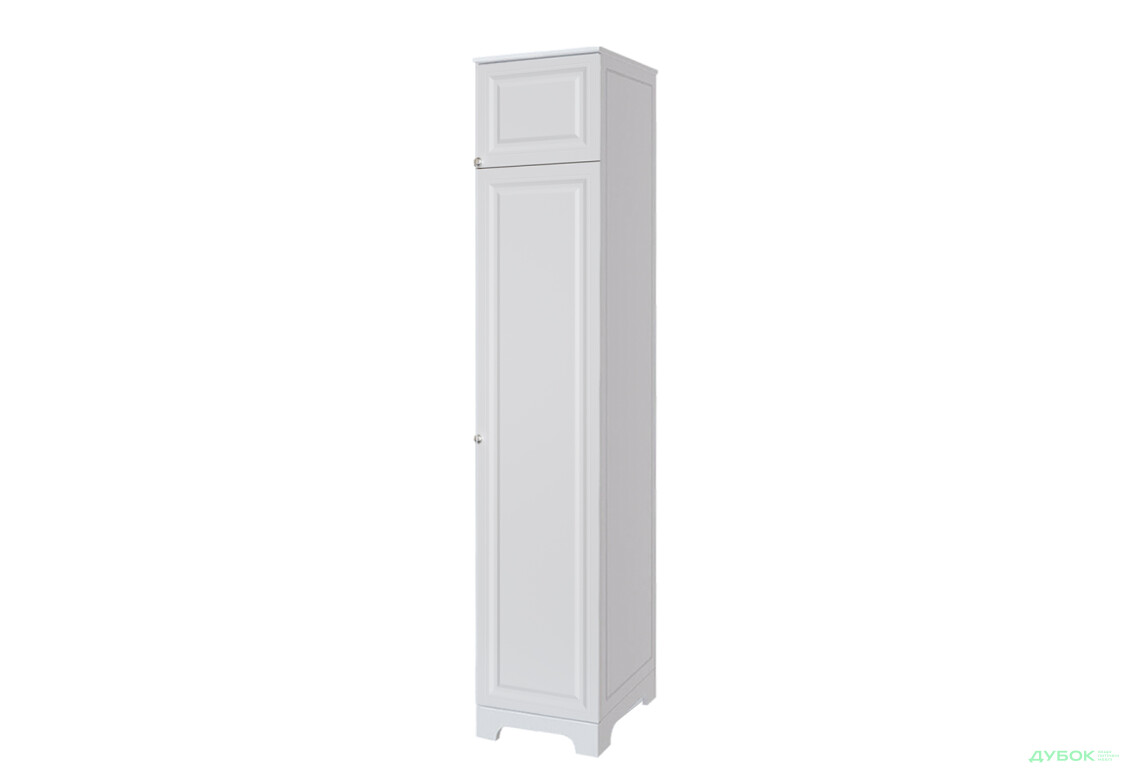 Шкаф-пенал Вип-Мастер Мадрид с антресолью №1 / V.1 закрытый 52 см - Изображение 1 Изображение 1 - Шкаф-пенал Вип-Мастер Мадрид с антресолью №1 / V.1 закрытый 52 см