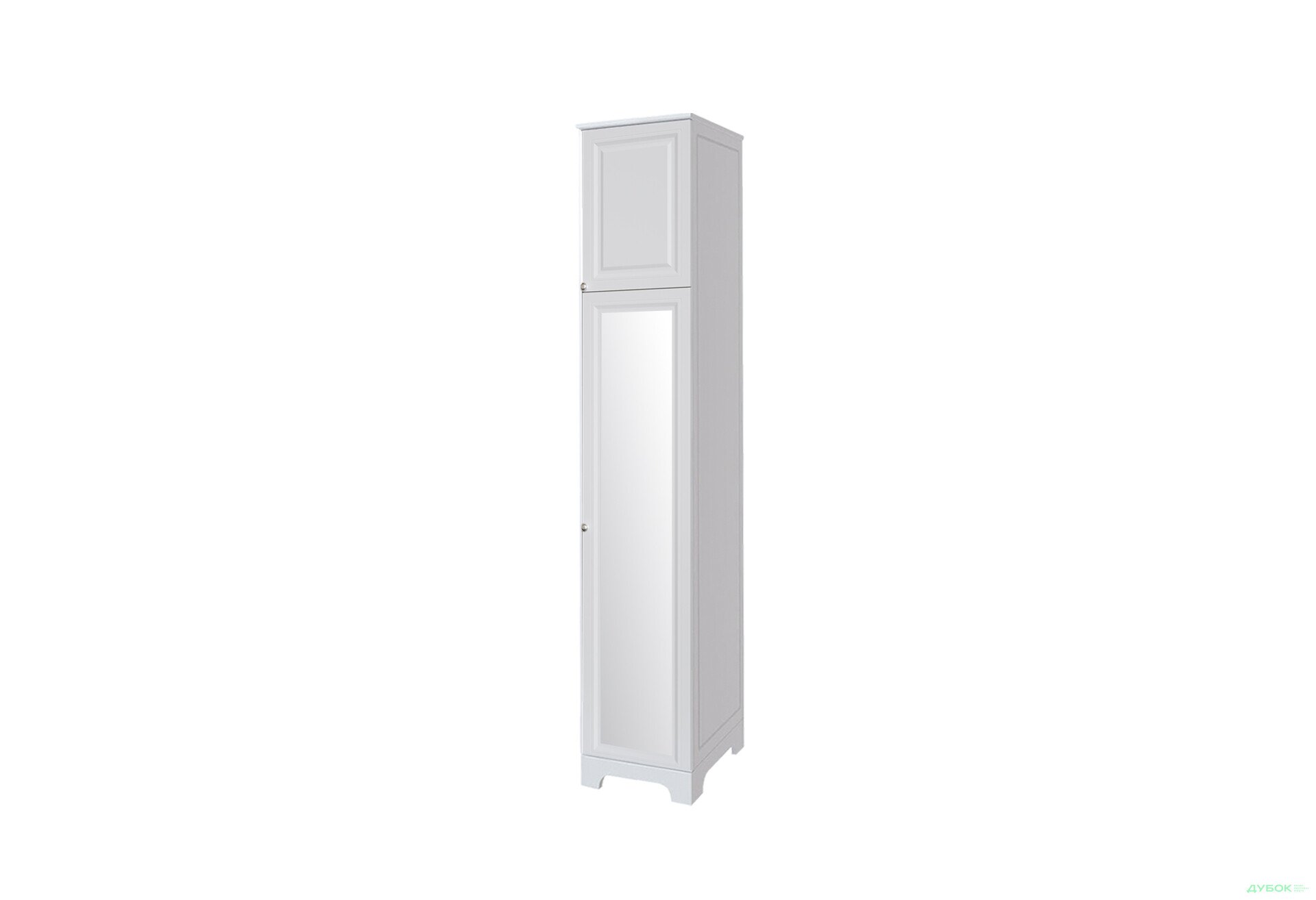 Шкаф-пенал Вип-Мастер Мадрид с высокой антресолью и зеркалом №1 / V.1 закрытый 52 см - Изображение 1 Изображение 1 - Шкаф-пенал Вип-Мастер Мадрид с высокой антресолью и зеркалом №1 / V.1 закрытый 52 см