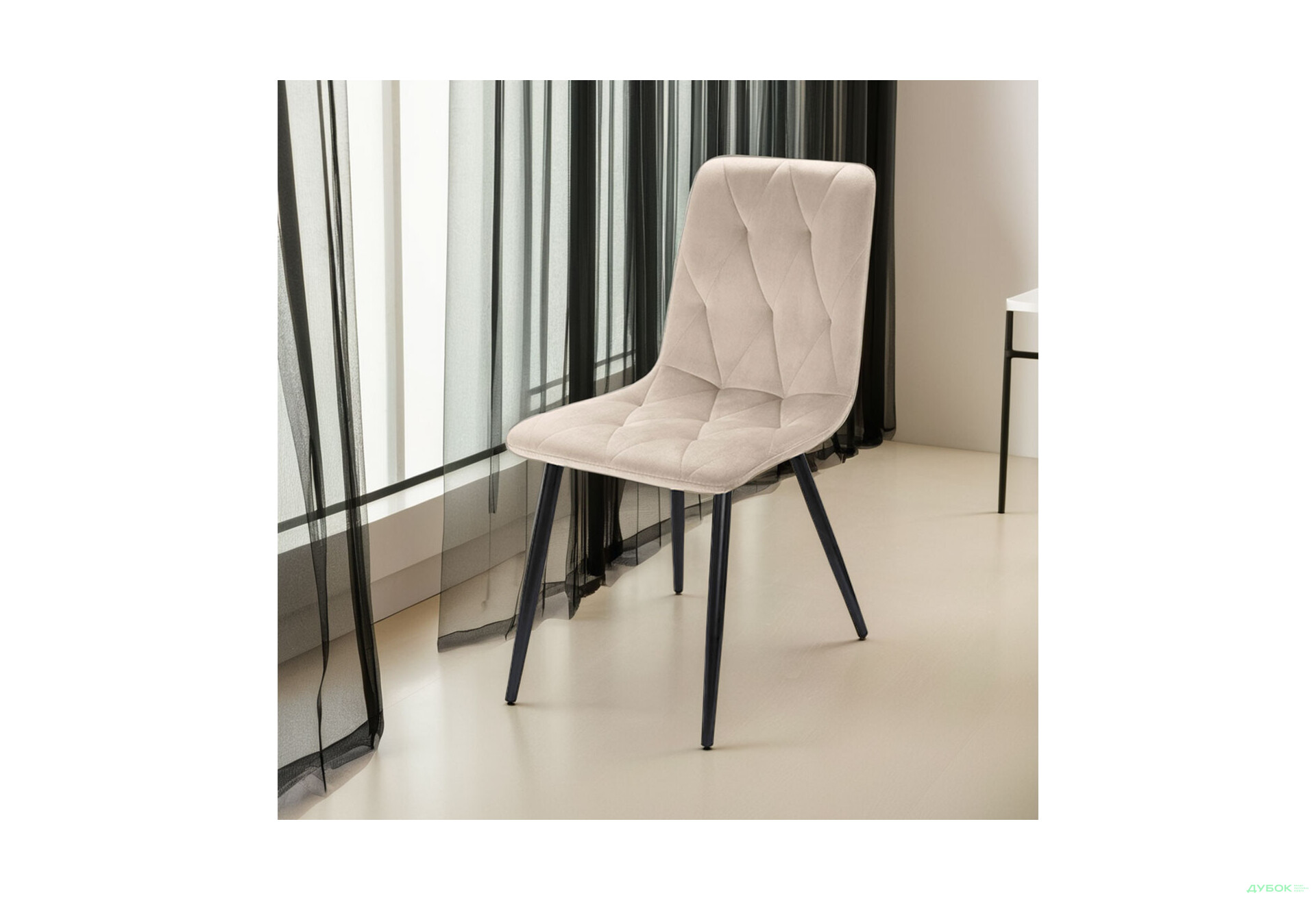 Зображення 2 - Стілець Kredens furniture FS-2 Cappuccino-14, 42х52х91 см