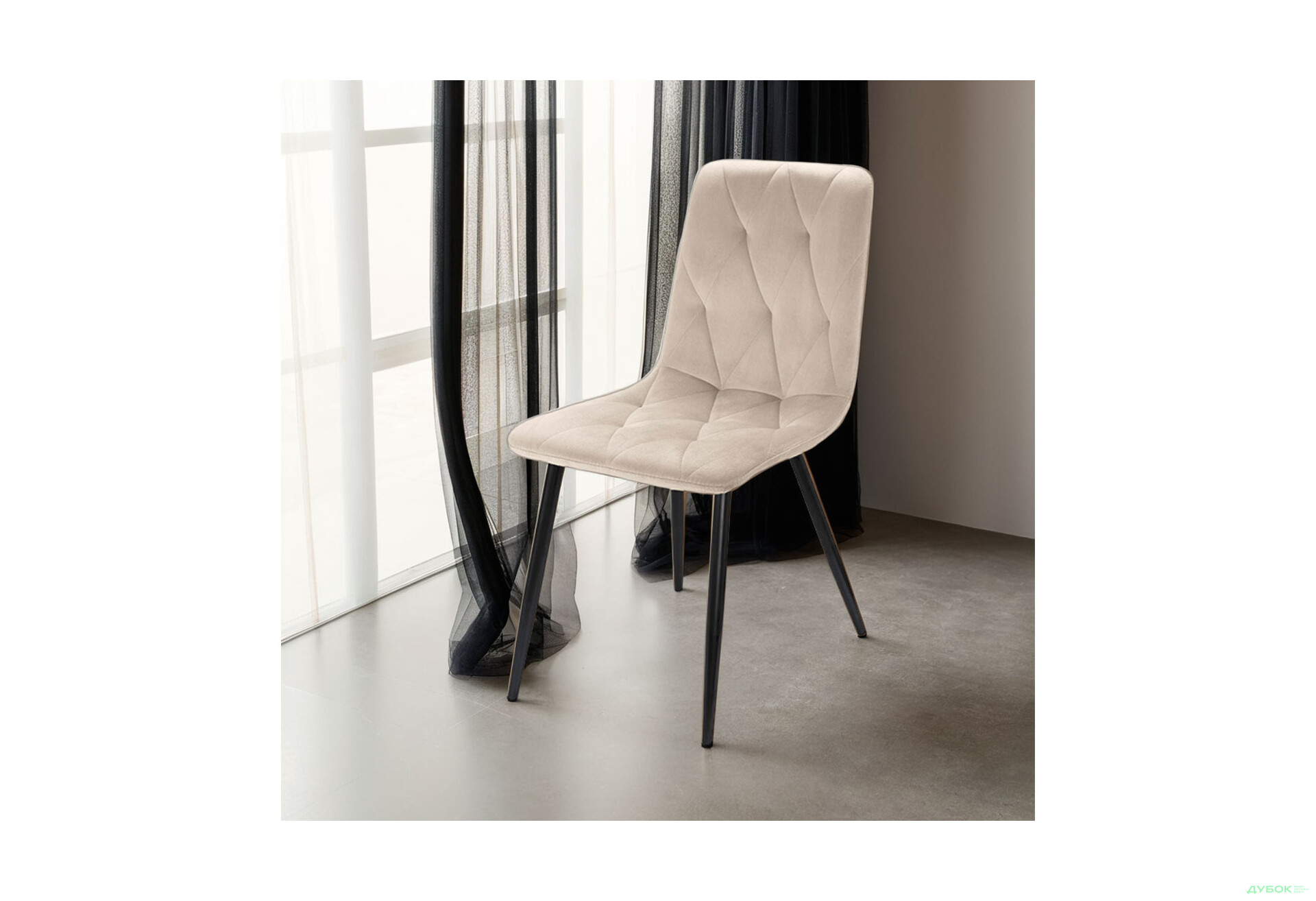 Зображення 3 - Стілець Kredens furniture FS-2 Cappuccino-14, 42х52х91 см