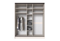 Шкаф-купе Киевский стандарт 3Д 2000х2400х600 кашемир, 3 ДСП комби с зеркалом - Изображение 7 Изображение 7 - Шкаф-купе Киевский стандарт 3Д 2000х2400х600 кашемир, 3 ДСП комби с зеркалом