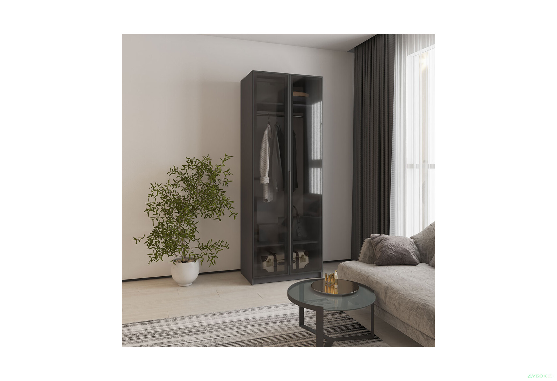 Шкаф Оскар 2D 800 Мебель Стар - Изображение 26 Изображение 26 - Шкаф Оскар 2D 800 Мебель Стар