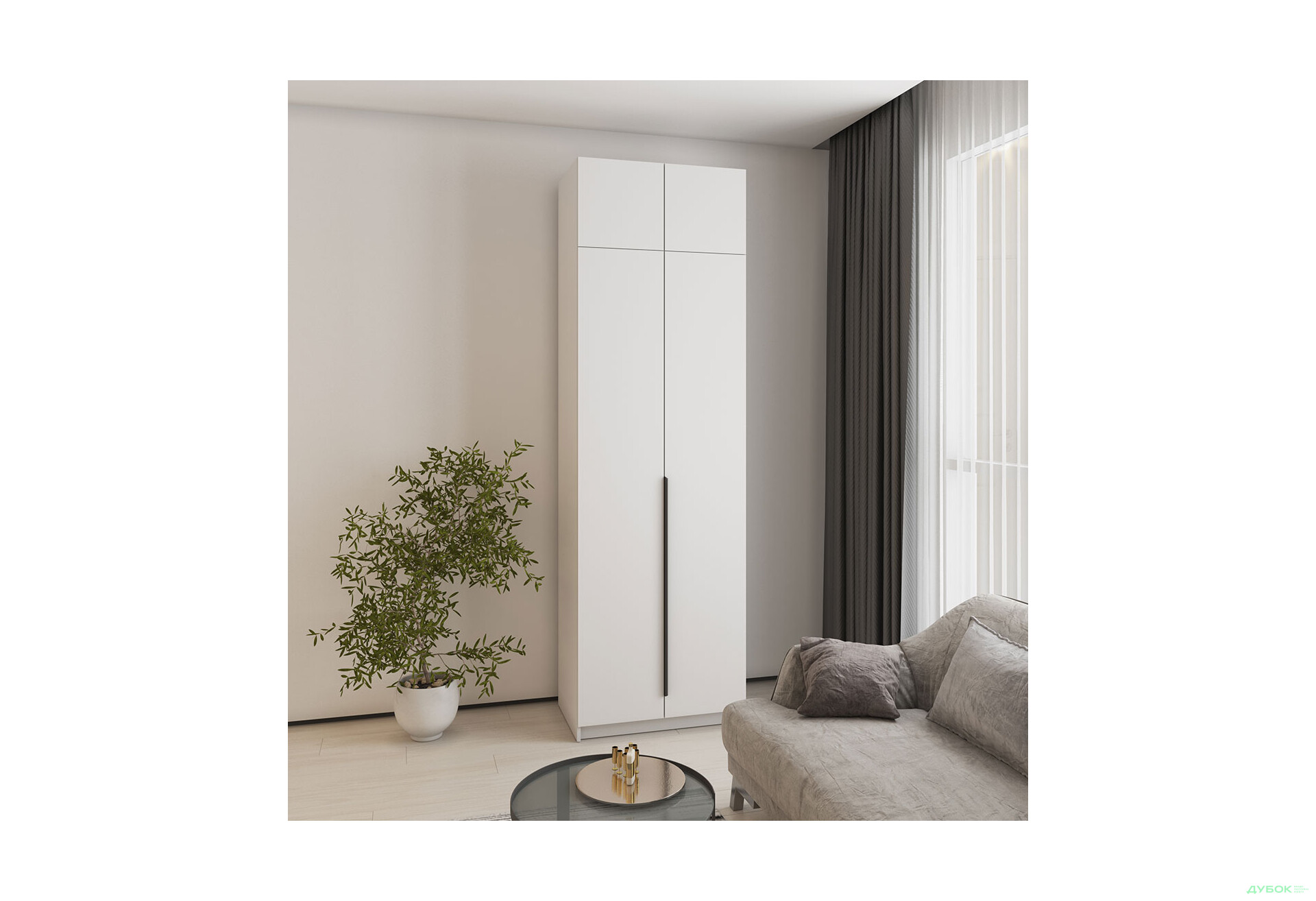 Шкаф Оскар 2D 800 Мебель Стар - Изображение 14 Изображение 14 - Шкаф Оскар 2D 800 Мебель Стар